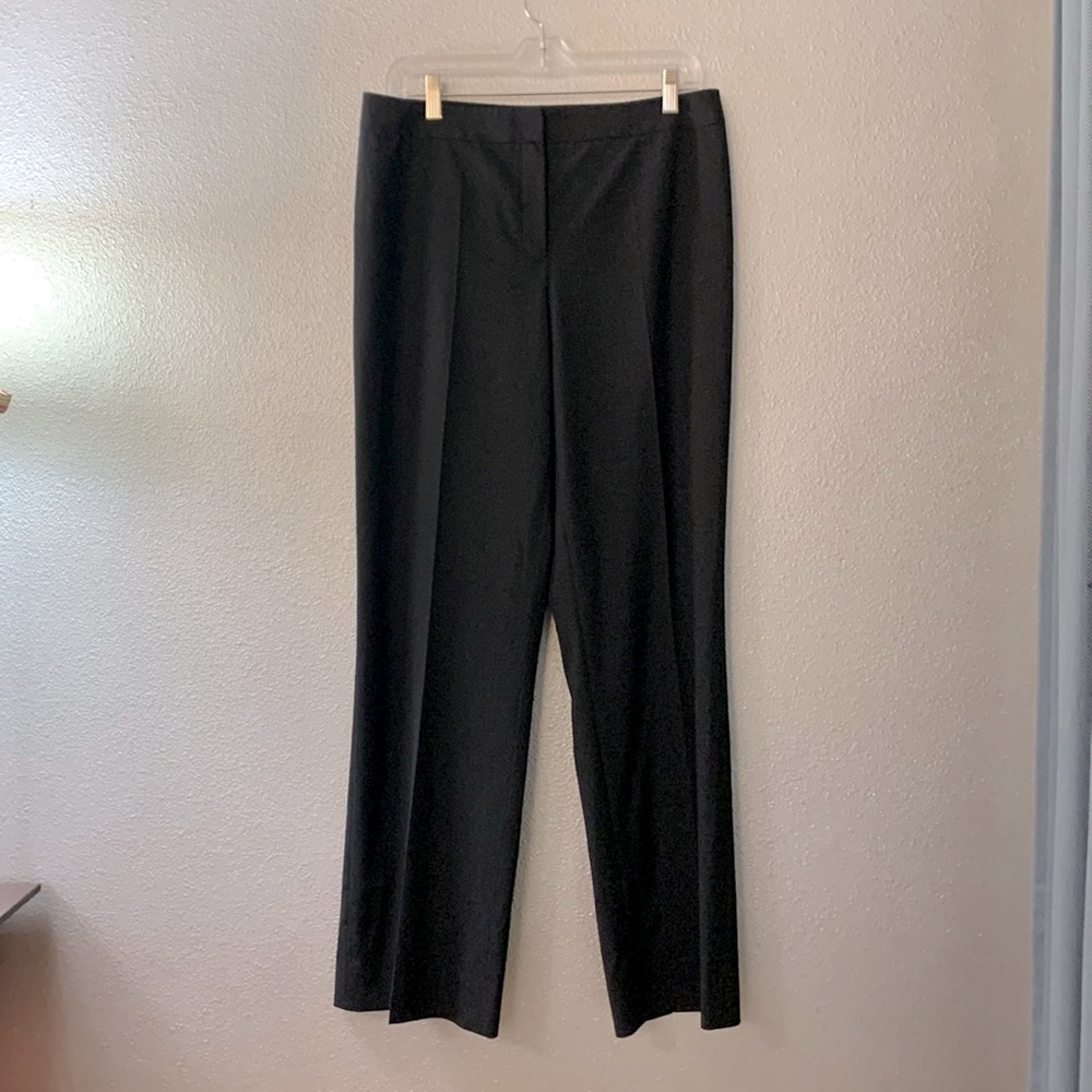 LAFAYETTE 148 virgin wool slacks flat front sz 8